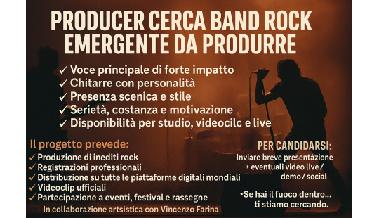 Brani rock in cerca di band
